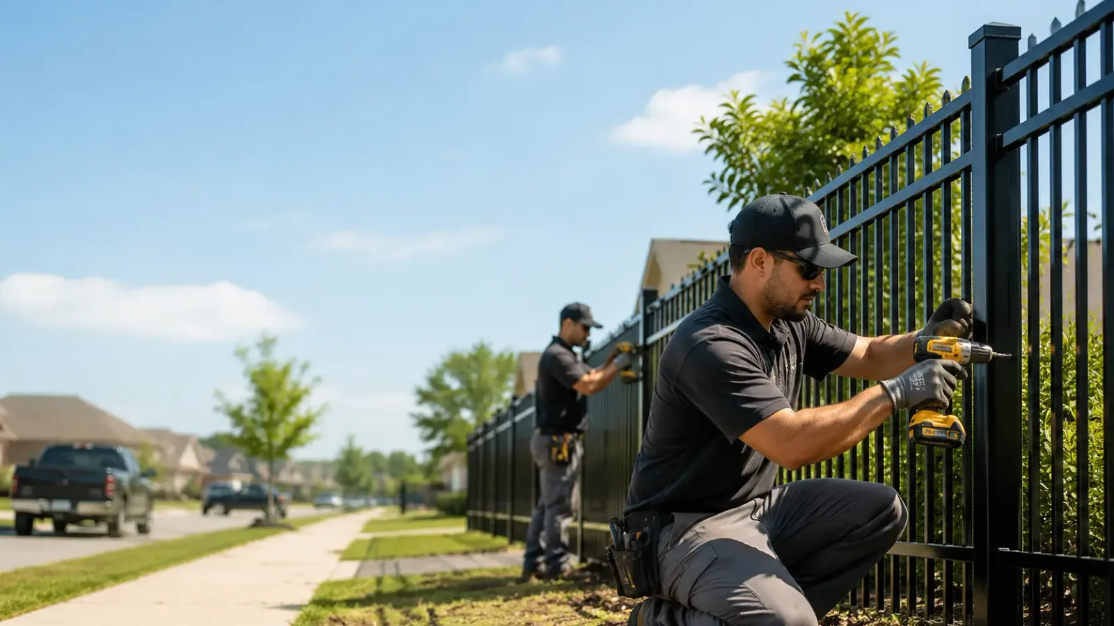 Metal Fence Installation in Chapman, KS